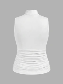 SHEIN LUNE 3件組女款背心與細肩帶上衣 - 彩色 - 查看 5