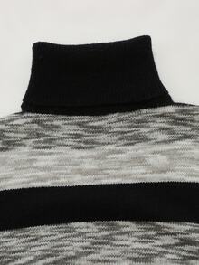 Autumina Women's Colorblock Casual Everyday Knit Dress - Multicolor - View 8