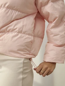 Aralina Women's Solid Color Casual Versatile Daily Travel Sports Jacket - Pink - View 13