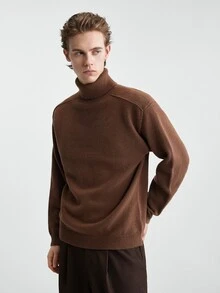 RONVEXI Men Sweaters - Brown - View 1