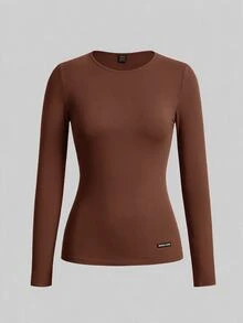 TaskEZ 極簡長袖圓領刷手服上衣 3件組 - 彩色 - 查看 7