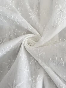 Elaquor Plus Size Blouses - White - View 7