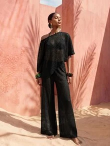 Zivah Women Cover Ups - Black - View 4