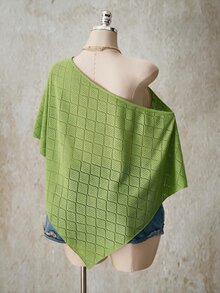 SHEIN ICON 大碼女士上衣 - 薄荷綠 - 查看 2