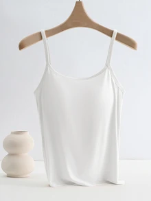 GlowEve Anti-Exposure One-Piece Camisole Set With Built-In Padded Cups, Comfortable 3 Pieces Set - Multicolor - View 7
