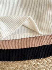 LMoss Kids 女嬰長袖高領上衣3件組－黑色－適合秋冬穿著 - 彩色 - 查看 6
