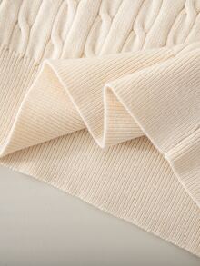 Souflis Souflis Embroidered Elegant Versatile Knit Set Dress For Outings And Gatherings - Apricot - View 3