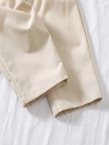 SHEIN 男嬰小立領鈕扣門襟襯衫與長褲套裝 - 彩色 - 查看 5