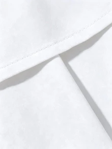 Manfinity Mode Men's Long-Sleeve Casual Shirt: Premium Embossed Design With Contrasting Accents. - White - View 6