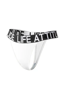 Rest Era 3pcs Multi-Color Assorted Women's Thong Panties - Multicolor - View 5