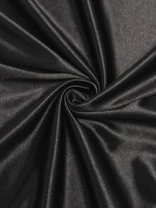 Cravure Dress Ukuran Plus - Hitam - View 7