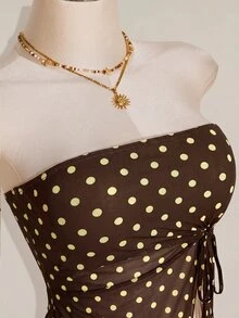 SHEIN ICON 女士上衣 - 棕色 - 查看 5