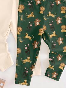 2PCS Baby Boys Bottoms - Multicolor - View 5