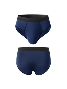 Manfinity Underwear&Sleepwear Basics [Random Color]5pcs Men's Briefs - Multicolor - View 6