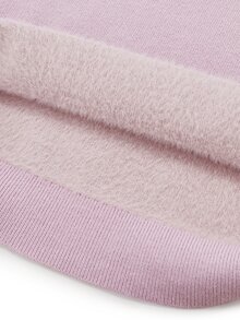 Balvessa Women's Solid Color Casual Versatile Daily Wear Long Sleeve Sweater - Pink - View 7