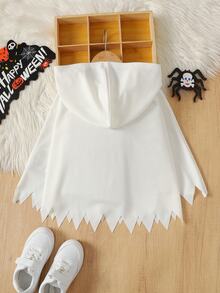 Young Girls Young Girl Fun Halloween Sweatshirt Sweatshirt For Holiday Party - White - View 3
