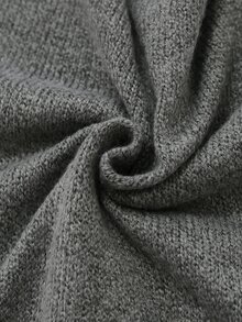 Celisse Women's Lace Patchwork V-Neck Casual Daily Cardigan - Dark Grey - View 5