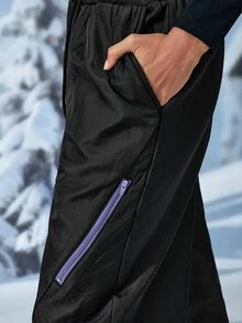 Exploreva Women's Casual Loose Comfortable Drawstring Outdoor Sports Long Pants - Black - View 4