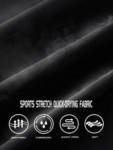 GymBeat Men's Bat Pattern Casual Daily Travel Sports T-Shirt - Black - View 3