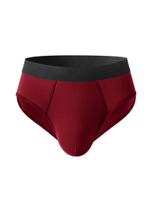 Manfinity Underwear&Sleepwear Basics [Random Color]5pcs Men's Briefs - Multicolor - View 5