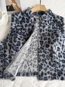 SHEIN EZwear 大碼夾克 - 藏蓝色 - 查看 6
