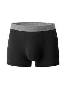 Manfinity Underwear&Sleepwear Basics Men's Boxer Briefs Random Color 5pcs Pack - Multicolor - View 3
