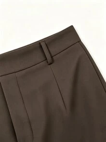 GlowEve CURVE Plus Knot Side Top & Skirt - Apricot - View 5