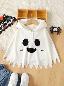 Young Girls Young Girl Fun Halloween Sweatshirt Sweatshirt For Holiday Party - White - View 7