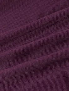 SHEIN ICON 抽繩側邊不對稱下擺抹胸上衣 - 中紫紅色 - 查看 3