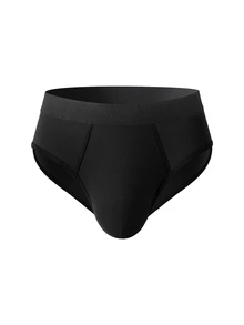 Manfinity Underwear&Sleepwear Basics [Random Color]5pcs Men's Briefs - Multicolor - View 3
