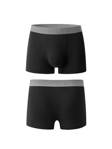 Manfinity Underwear&Sleepwear Basics Men's Boxer Briefs Random Color 5pcs Pack - Multicolor - View 7