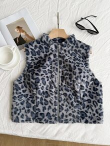 SHEIN EZwear 大碼夾克 - 藏蓝色 - 查看 5