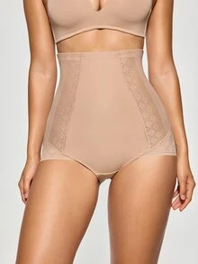 SHAPORA Women's Shapewear Bottoms 1pc, Butt Lift Tummy Control Waist Cincher Body Shaping Pants, Daily Commute Fitness Base Layer Shaping Leggings - Apricot - View 3