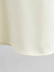 GlowEve CURVE Plus Knot Side Top & Skirt - Apricot - View 6