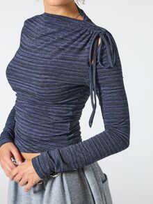 COUREZ Women Tops - Blue - View 7