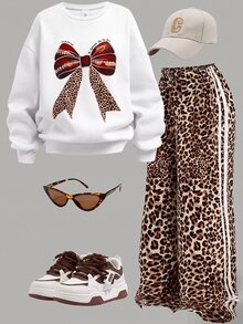 Girlism Tween Girls Hoodie & Sweatshirt Co-Ords - White - View 3