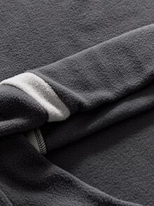AXEPEAK Men's Crew Neck Long Sleeve Loose Fit Pullover Sweatshirt - Grey - View 6