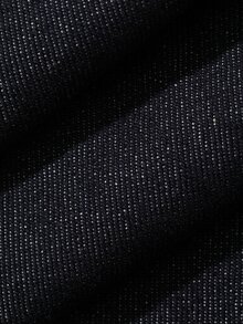 DAZY Jeans Denim Gelap Cuci Longgar Kasual Kaki Lurus dengan Desain Pola Bordir untuk Anak Perempuan Muda, Musim Gugur/Dingin - Dark Wash - View 3