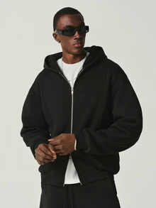 STYNVO Men Hoodie Co-ords - Svart - Visa 5