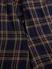 Sweetra Rok Wanita Gaya Spicy Girl Musim Gugur/Dingin Kembali ke Sekolah Gaya Kampus Desain Tekstur Elegan Prancis dengan Detail Tali Serut dan Kelim Ruffle Sederhana Serbaguna - MultiWarna - View 4
