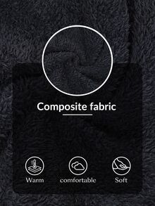 SHEIN Tall 女款彈性腰休閒日常牛仔褲 - 灰色 - 查看 4