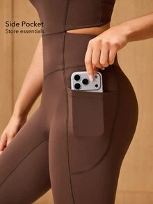 OutZeal One-Piece Women Sports Jumpsuit Casual Yoga Gym Bra-In With Removable Pads Backless Romper Summer - Brown - View 5