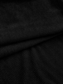 EASEVO Men's Plus Size Solid Color Casual Daily Travel Long Pants With Pockets - Black - View 6