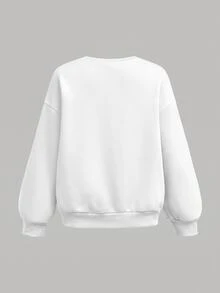 Girlism Tween Girls Hoodie & Sweatshirt Co-Ords - White - View 5