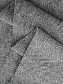 SHEIN Maternity Knit Sweater Pants Loose Fit Solid Color Versatile Daily Wear Design Knitted Long Trousers - Grey - View 9