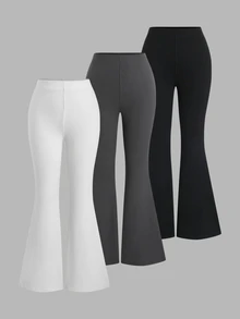Sweetra Y2K Sexy Versatile Slimming College Casual Flare Long Pants - Multicolor - View 6