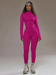 Musera Sport Women Sports Jackets - Hot Pink - View 4