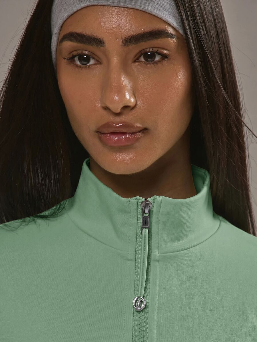 Musera Sport Women Sports Jackets - Olive Green - View 1