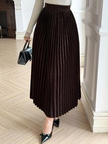 DAZY Women Skirts - Coffee Brown - View 3