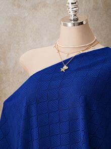 SHEIN ICON 大碼女士上衣 - 藏蓝色 - 查看 6